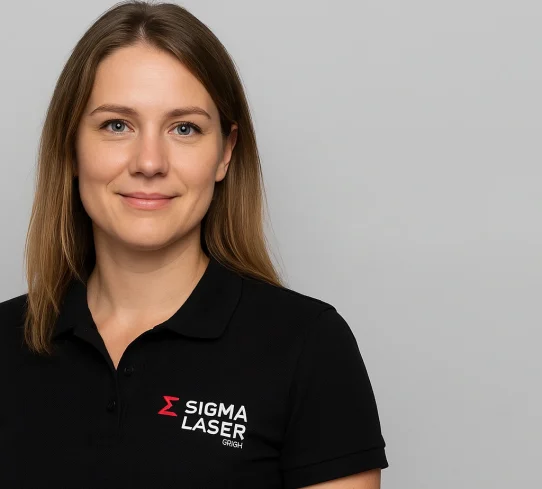 Anna Schneider team member of sigma laser Anna Schneider team member of sigma laser