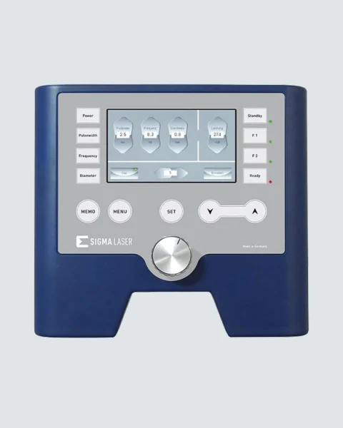 detachable control display interface for laser welding