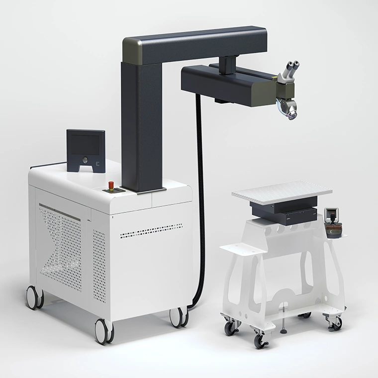 advanced four-axis industrial sineo fibre laser welding system
